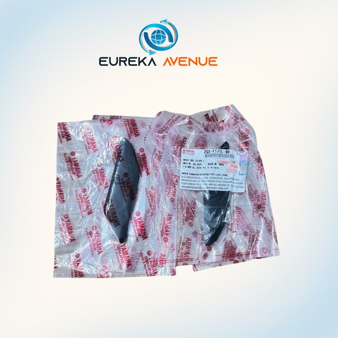 MOLE SIDE COVER 1/2 PART  ( 2 PIC SET )	 | FZS V2 | PART NO: 2GSF171L00,2GSF171M00